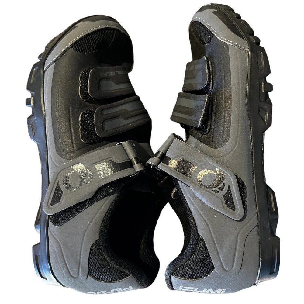 Pearl Isuzi All Road Women’s Size 6.5 US Cycling Spinning Shoes Black Gray - Picture 2 of 6